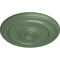 Ekena Millwork Kepler Traditional Medallion (For Canopies up to 4 1/2"), 19 3/4"OD x 1 1/2"P, Athenian Green CM20KPAGF - alternate 3